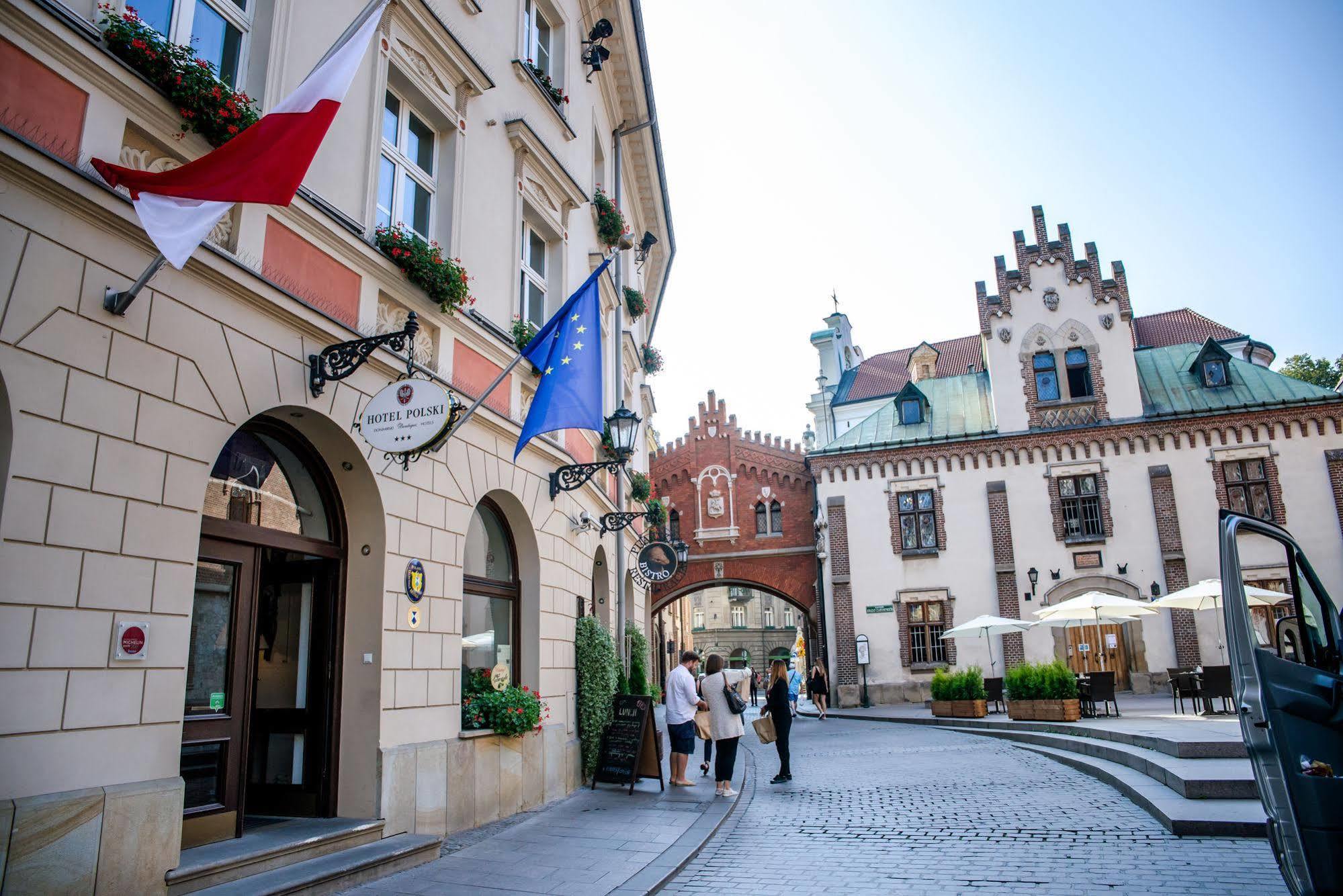 Hotel Polski Pod Bialym Orlem Krakow Bagian luar foto